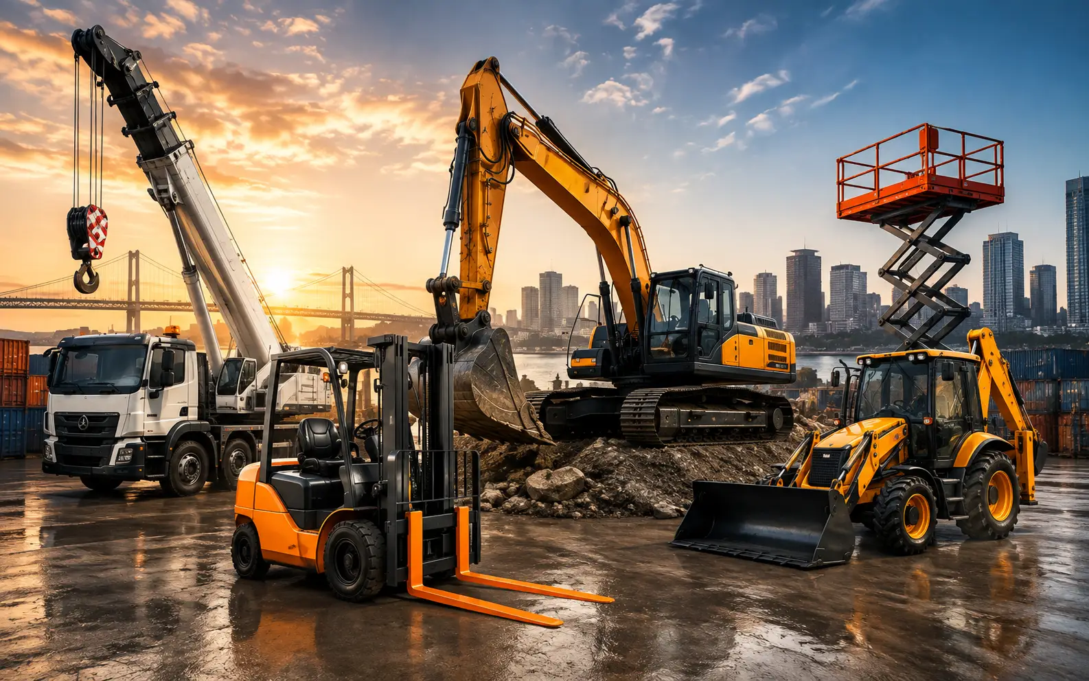 Orhanlı Forklift - İş Makinası Filosu ve Kiralama Hizmetleri Tuzla